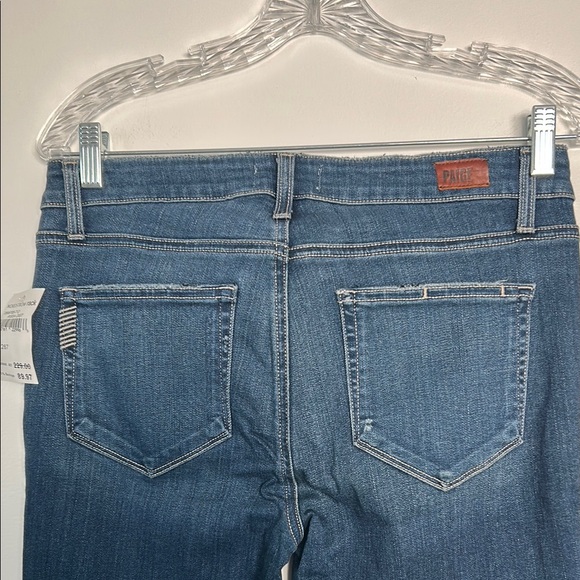 Paige Mid-Rise Skinny Ankle Jeans - Picture 4 of 9